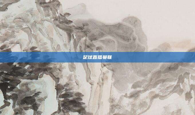 足球直播曼联