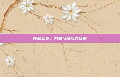 摔跤比赛,力量与技巧的较量