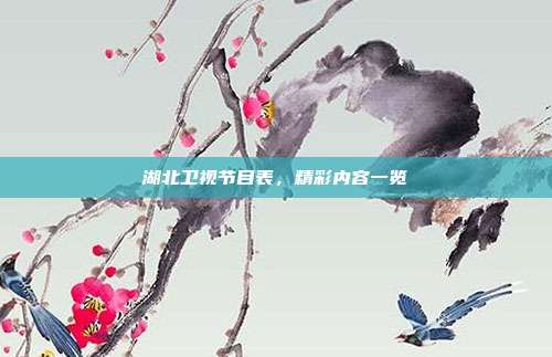 湖北卫视节目表，精彩内容一览