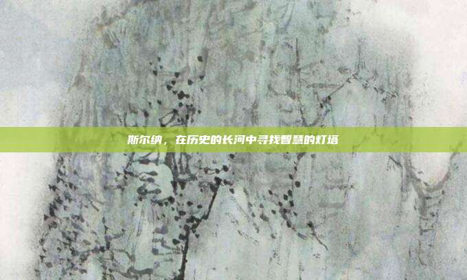 斯尔纳,在历史的长河中寻找智慧的灯塔