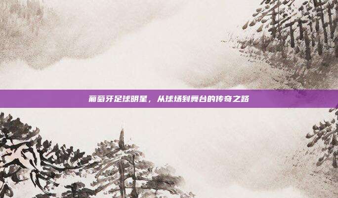 葡萄牙足球明星,从球场到舞台的传奇之路