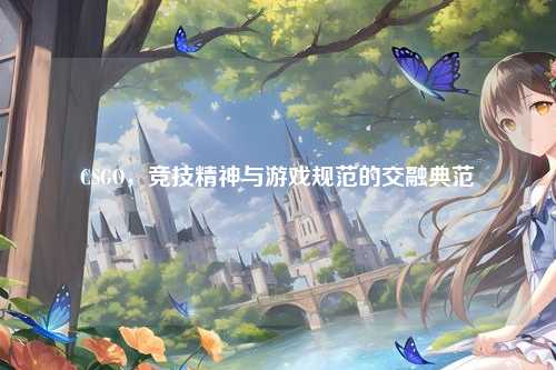 CSGO，竞技精神与游戏规范的交融典范