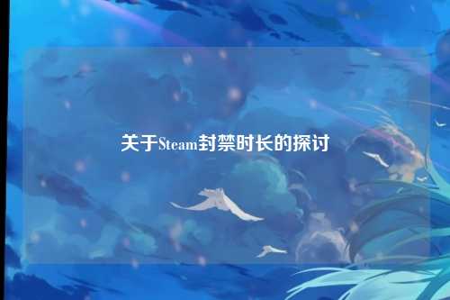 关于Steam封禁时长的探讨