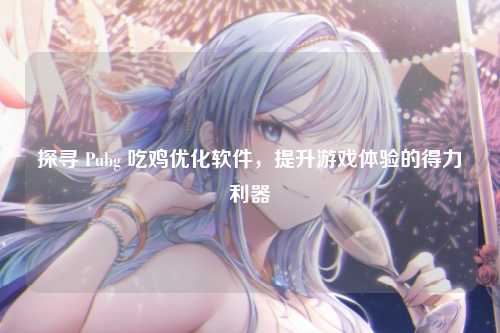 探寻 Pubg 吃鸡优化软件，提升游戏体验的得力利器