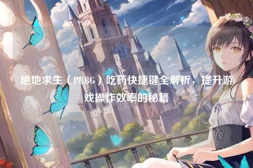 绝地求生(PUBG)吃药快捷键全解析,提升游戏操作效率的秘籍