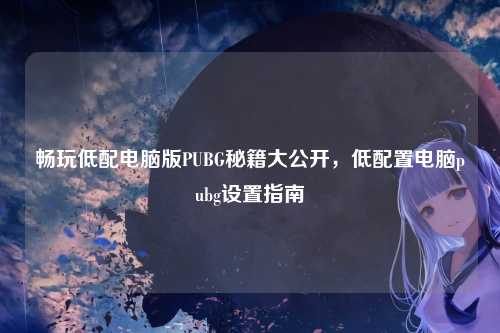 畅玩低配电脑版PUBG秘籍大公开,低配置电脑pubg设置指南