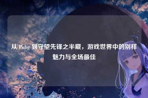 从 Pubg 到守望先锋之半藏,游戏世界中的别样魅力与全场最佳