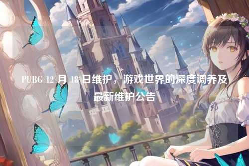 PUBG 12 月 18 日维护，游戏世界的深度调养及最新维护公告