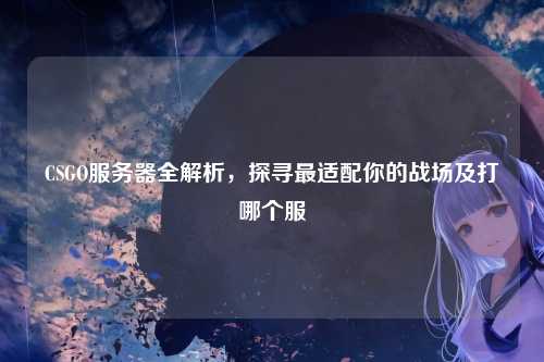 CSGO服务器全解析,探寻最适配你的战场及打哪个服