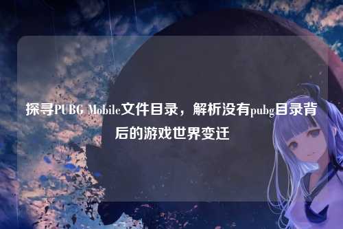 探寻PUBG Mobile文件目录,解析没有pubg目录背后的游戏世界变迁